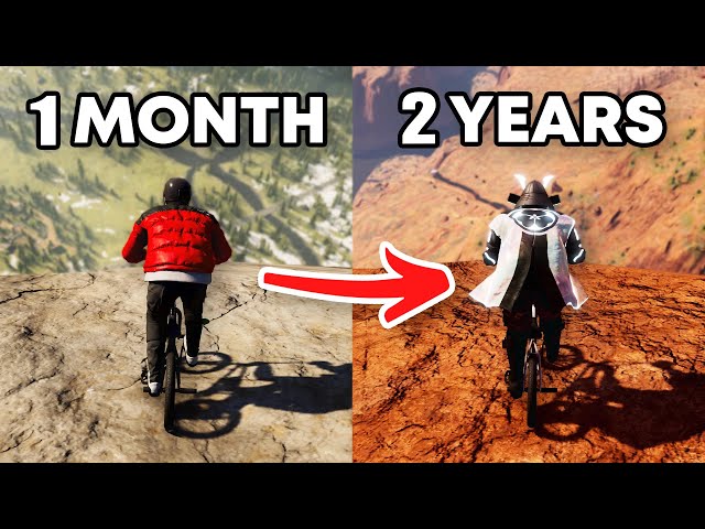 MY EVOLUTION Playing RIDERS REPUBLIC for 1 Day | 1 Month | 6 Months | 1 Year | 2 Years
