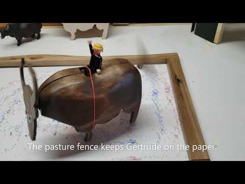 Gertrude the Rodeo Yak Doodle Bot - Creative Engineering - January 24, 2021