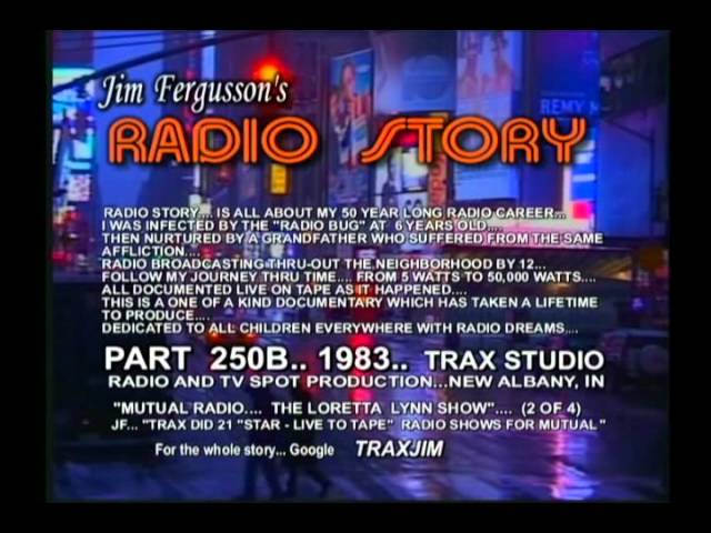 CLASSIC LORETTA LYNN!!! - 1983 LIVE - JIM FERGUSSON'S RADIO STORY/ALANNA NASH - RS 250XL