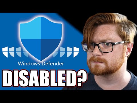 Can you DISABLE Windows Defender Antivirus?