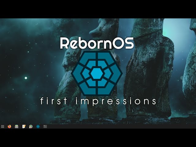 RebornOS - First Look and Installation (Clean Arch Distro)