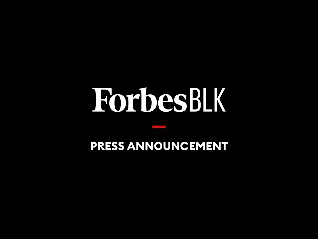 ForbesBLK Press Announcement