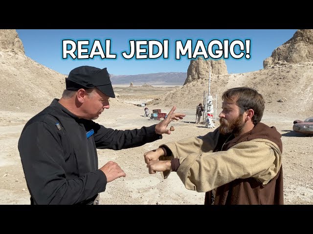 REAL JEDI MAGIC during KENOBI Shoot.  Mind Reading Trick Explained YOU CAN DO!