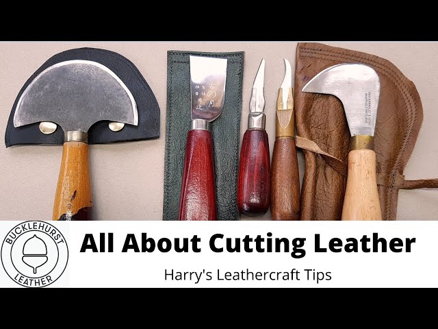 All About Cutting Leather (in 4K)