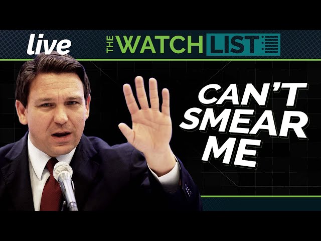 WATCH LIVE: Ron DeSantis Says Dems CAN’T SMEAR Him on Nazi Issue - WE REACT LIVE!