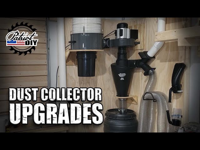 Dust Collector Upgrades / 2 Stage Harbor Freight Dust Collection
