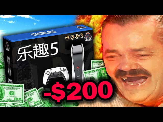 I bought a $200 FAKE PS5 from China