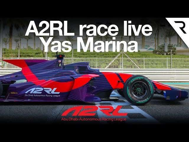 Inaugural A2RL Race | Yas Marina