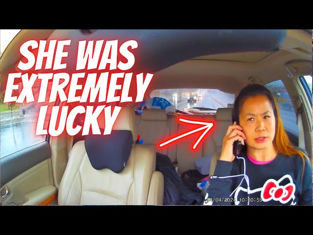 SHE WAS EXTREMELY LUCKY --- Bad drivers & Driving fails -learn how to drive #1102