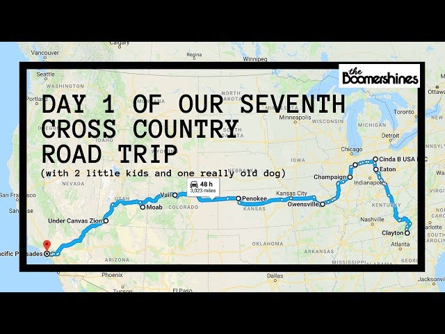 Day 1 of our 7th Cross Country Road Trip - Gone Country