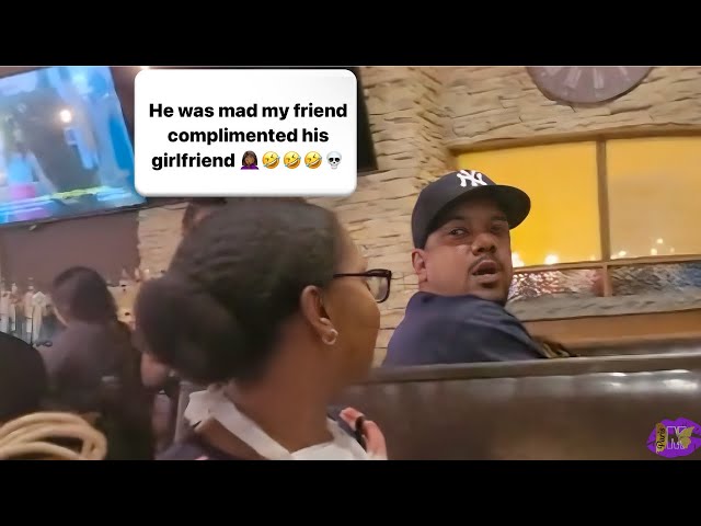 RUN! Man ANGRY After His Woman Complimented By ANOTHER WOMAN