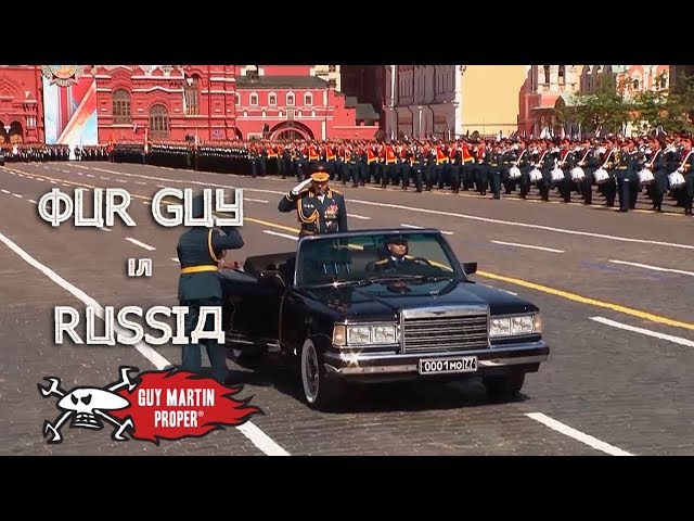 Driving A Presidential Limousine Around Red Square - Our Guy In Russia | Guy Martin Proper