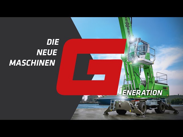 Die neue Maschinen Generation - SENNEBOGEN 835 G-Serie (Deutsch)