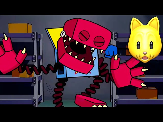 Thinknoodles Reacts to BOXY BOO SAD ORIGIN STORY (Cartoon Animation)