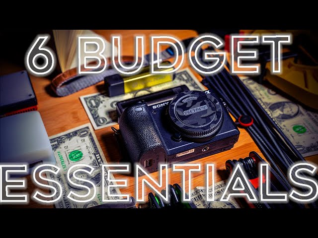 6 CHEAP FILMMAKING Essentials (All Video Creators Need These)