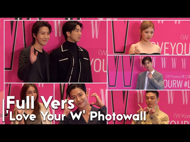 [Full Fix cam] 'Love Your W' BTS RM·J-HOPE ▶︎ aespa NingNing·차은우까지 | W Korea 유방암 인식 향상 캠페인 자선행사