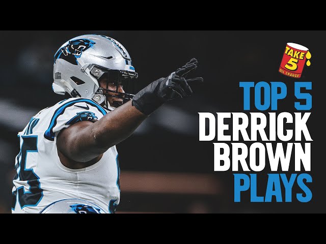 Derrick Brown's Top 5 Plays Of The Year | Presented By Take 5