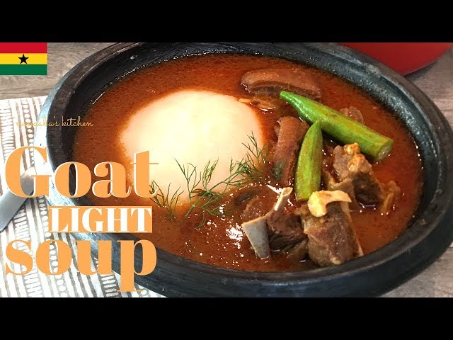 ✔How to make Ghanaian GOAT Meat LIGHT SOUP/Pepper Soup  |  Very Detailed and  Easy to make Recipe