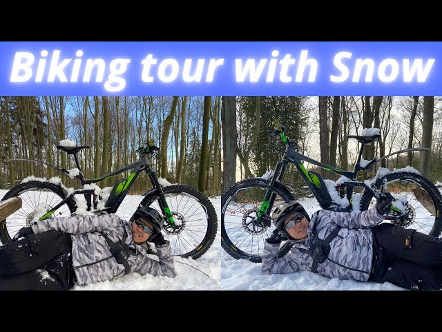 Padyakero in Germany Biking with Snow