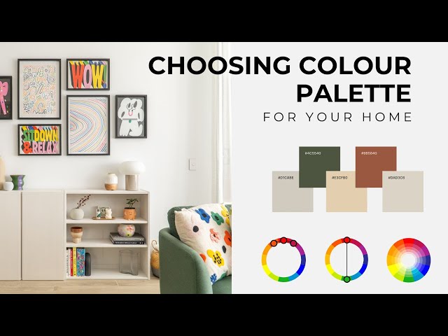 Guide To Use Color In Your Home - Choosing Color Palette + Pairings That Work