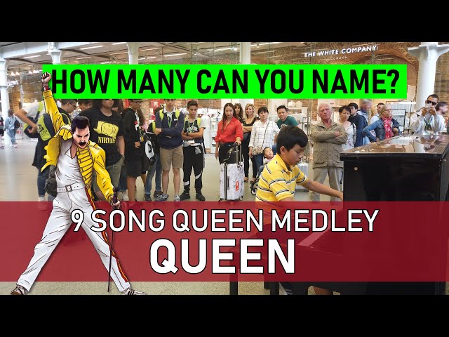 BEST Queen Mashup Ever! Can You Name Them All? Cole Lam