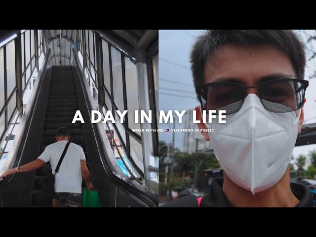 vlog: work with me ph EP6 🇵🇭 | a day i  my life ✨ | vlogging in public? 😲 | Richmond TV
