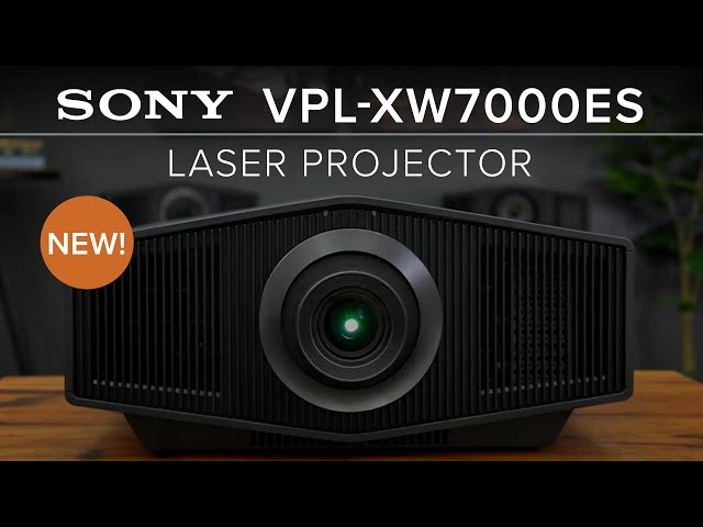 Sony VPL-XW7000ES - Bright, Immersive Home Theater Entertainment from a Native 4K Laser Projector!