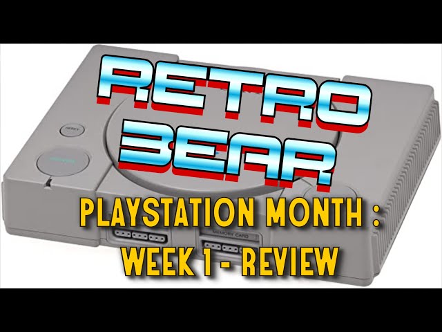 Retro Bear's Playstation Month : Week One Gameplay & Review