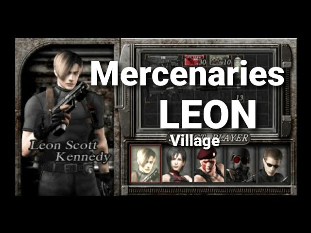 RESIDENT EVIL 4 Mercenaries Leon Village