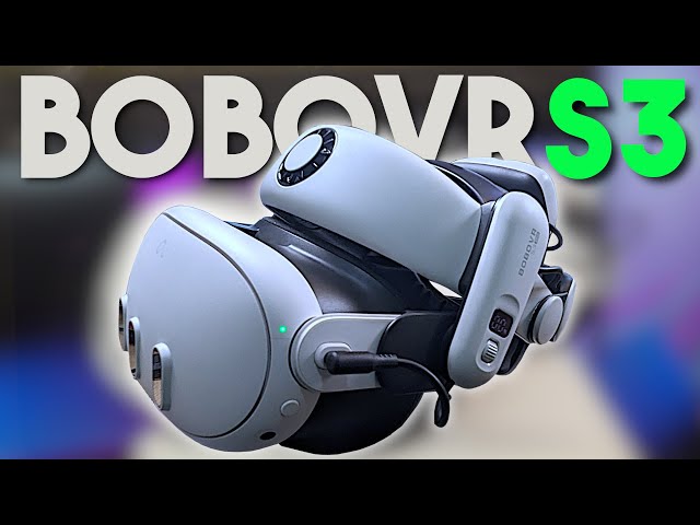 The Next BEST Quest 3 Headstrap - BoboVR S3!