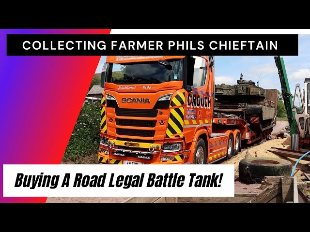 Farmer Phils Tank - Episode 1 - We Bought The Only Road Legal Chieftain Battle Tank In The Country