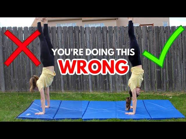 5 Common Handstand Mistakes and How to Fix Them