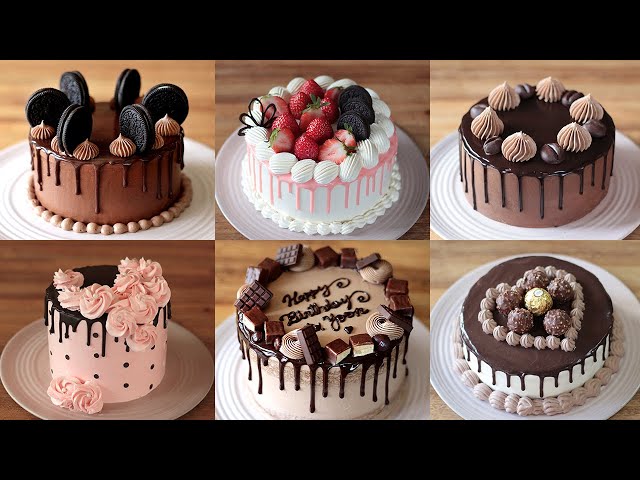 Amazing Homemade Chocolate Drip Cake Decorating Compilation | Cake decoration ideas