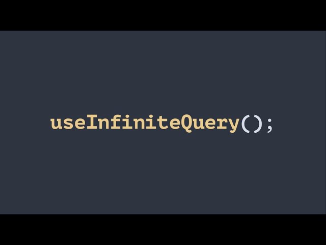 Infinite Scroll With React & React Query | Tutorial