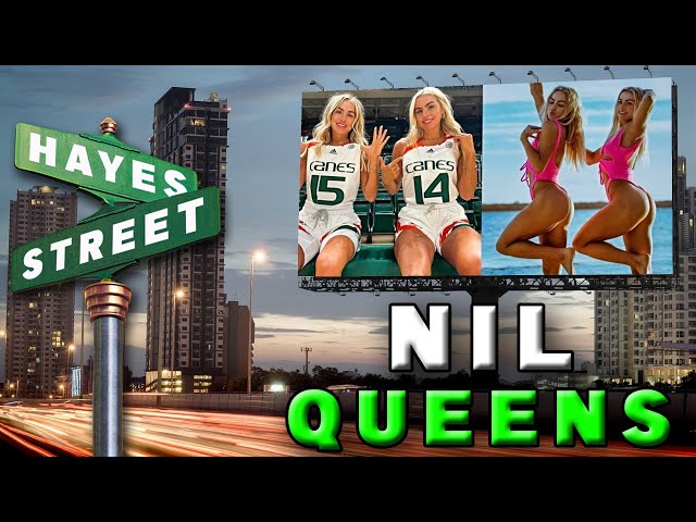 Hanna and Haley Cavinder twins NIL Giants return to Miami | #HayesStreet