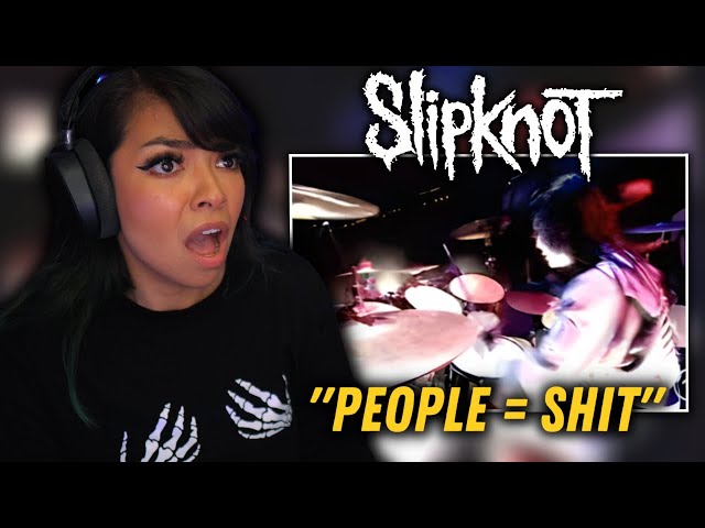 First Time Reaction | Slipknot - "People = Shit" (Joey Jordison Drum Cam)
