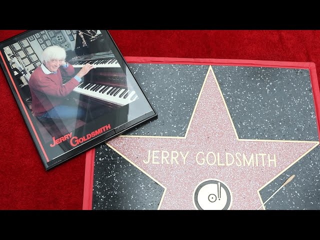 Jerry Goldsmith - Hollywood Walk of Fame Ceremony