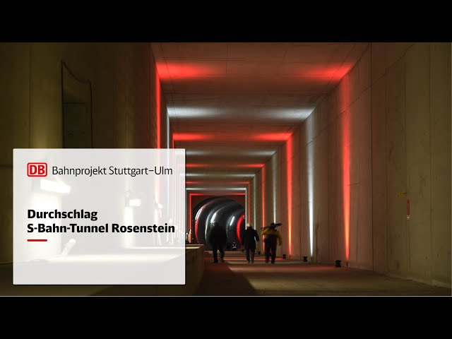 Durchschlag S-Bahn-Tunnel Rosenstein