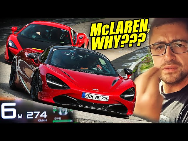 WHY So Difficult?! McLaren 720S & 570S Flying! // Nürburgring
