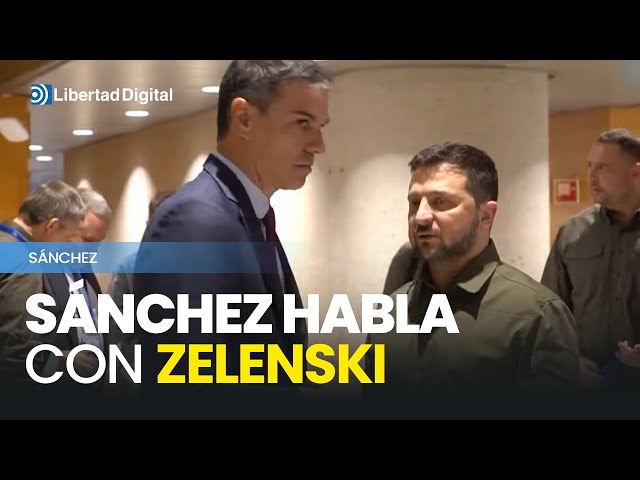 Sánchez habla con Zelenski y le promete "nuevas capacidades" para Ucrania