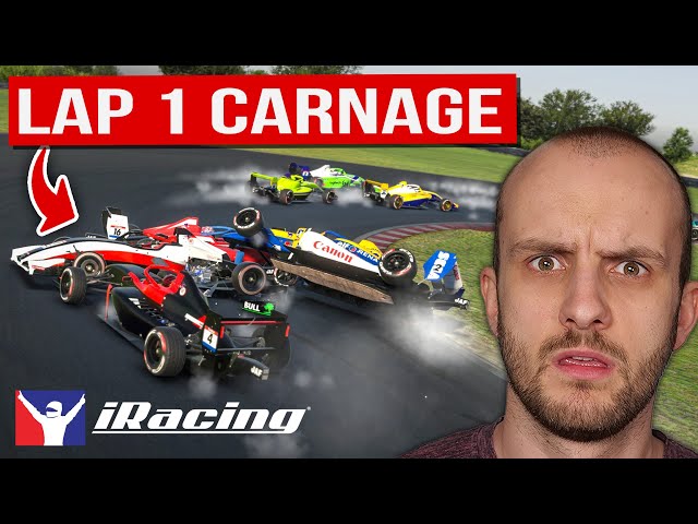 Can F1 Creators Survive In The Wet With 40+ AI Cars?!