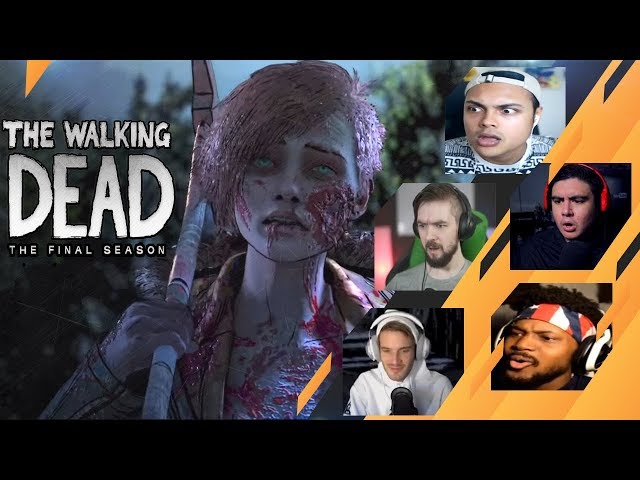 Gamers Reactions to Minnie Singing | The Walking Dead: [S4][E4] Take Us Back