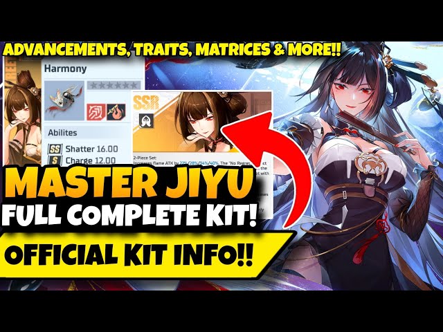 MASTER JIYU Full Complete Kit!! Advancements, Matrices, Traits, & Gameplay!