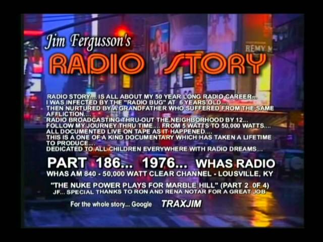 CLASSIC JIM FERGUSSON!!! - 1976 JAPAN NUKE CRIME - WHAS - JIM FERGUSSON'S RADIO STORY - RS 185XL