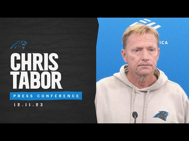 Chris Tabor: 'I have tremendous faith in Bryce' | Carolina Panthers