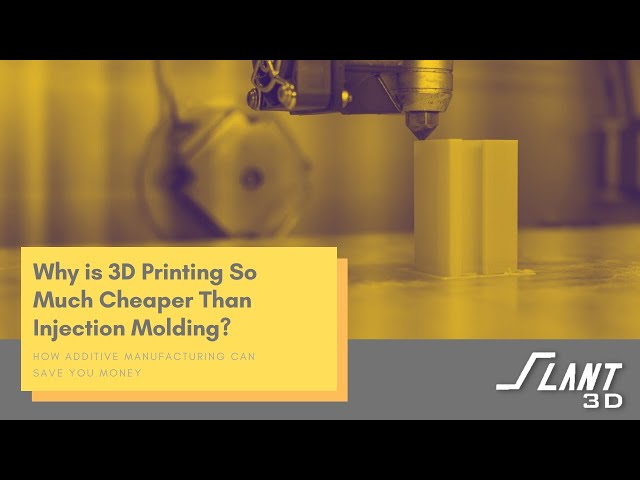 Why is 3D Printing So Much Cheaper Than Injection Molding?