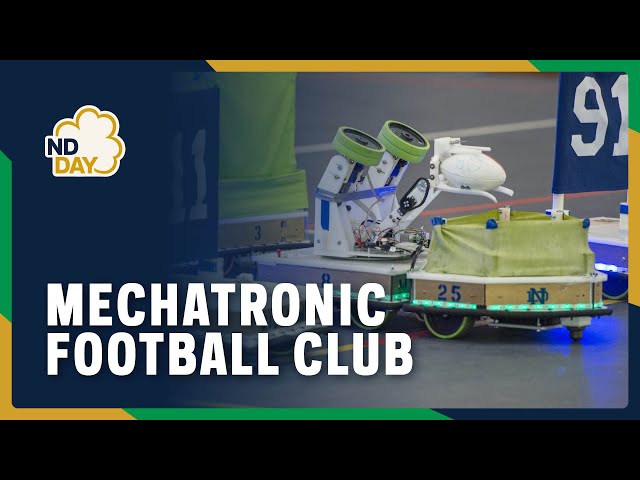 “Building Champions” – Notre Dame Robotic Football: A Notre Dame Day Story
