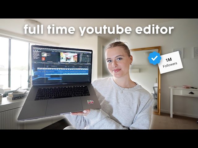 what it’s actually like editing for LARGE influencers (1M+) 👩🏼‍💻🎧 + my advice for freelancers