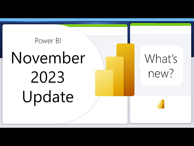 Power BI Update - November 2023