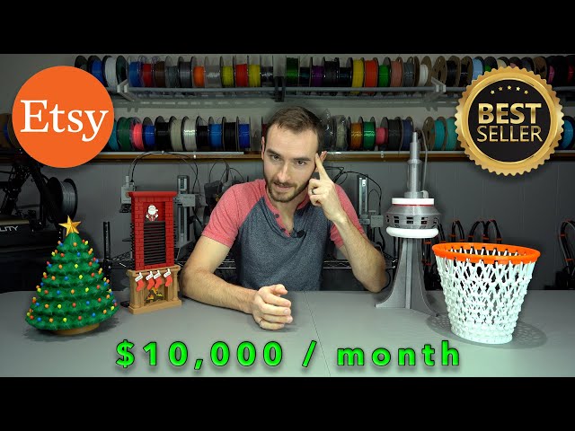 How I Design Best Selling 3D Printed Products ($10,000/Month on Etsy) - Full Tutorial
